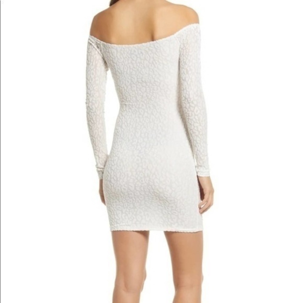 Naked Wardrobe Leopard Burnout Mini Dress - Picture 2 of 11